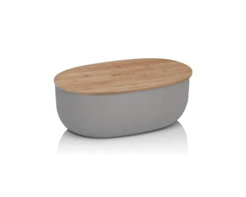 Хлібниця Kela Namur Gray 37,5х23х14 см (12062)