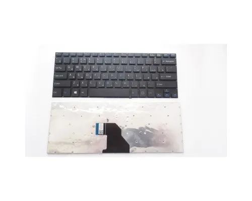 Клавіатура ноутбука Sony Vaio SVF14 (Fit 14 Series) черна RU (A46104)