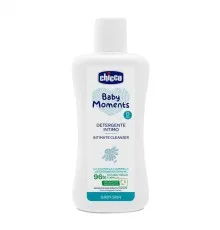Дитячий гель для душу Chicco для інтимної гігієни Baby Moments, 200 мл (10246.00)