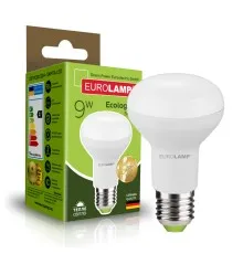 Лампочка Eurolamp LED R63 9W E27 3000K 220V (LED-R63-09272(P))