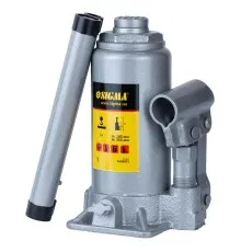 Домкрат Sigma гідравлічний пляшковий 5т H 185-355мм (6106051)