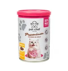 Вологий корм для кішок Pet Chef З куркою 415 г (4820255193564)