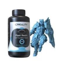 Фотополімерна смола Creality Resin, LCD Fast, 1кг, blue (3302180007)