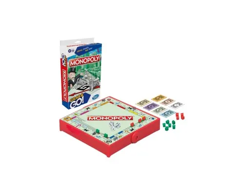 Настільна гра Hasbro дорожня Монополія (F8256)