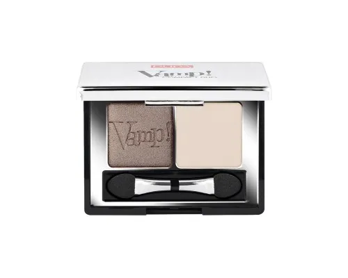 Тіні для повік Pupa Vamp! Compact Duo Eyeshadow 06 - Brown Vanilla (8011607238002)