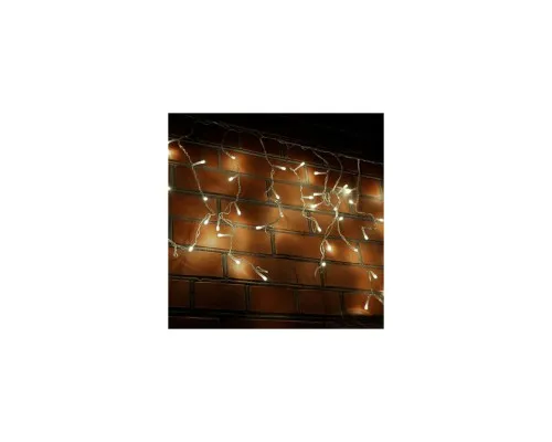 Гірлянда Voltronic Бахрома White Hot 180 LED 5х0,7м, вулична, модель з низьковольтною вилкою (YXW-007-180/5/0,7WH-Low)