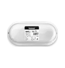 Світильник Vestum LED S 18W овал 6500K 220V (1-VS-7208)