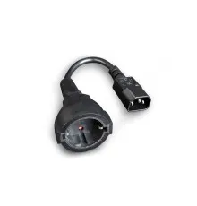 Кабель живлення C14 to Schuko 0.15m Cablexpert (PC-SFC14M-01)