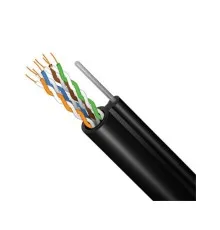 Кабель мережевий FinMark UTP CAT5e 4P 24AWG PE-M B 305m Drum, зовнішній, дріт 1,2мм (049317)