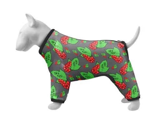 Дощовик для тварин Collar WAUDOG Clothes Калина XS30 В 43-45 см, С 27-30 см (5330-0228)