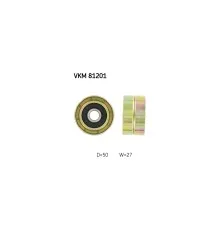 Ролик натягувача ременя SKF VKM 81201