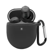 Чохол для навушників BeCover Silicon для Google Pixel Buds Pro Black (709574)