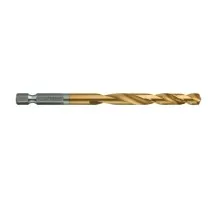 Свердло Milwaukee по металу RedHEX HSS-G TiN, 7 мм (5шт) (4932478182)