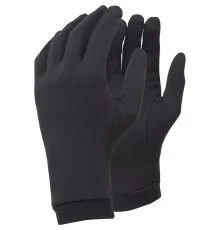 Рукавиці Trekmates Silk Liner Glove GLV-TH-U10547 black - S - чорний (015.0443)