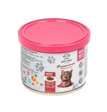 Вологий корм для кішок Pet Chef З яловичиною 200 г (4820255194042)