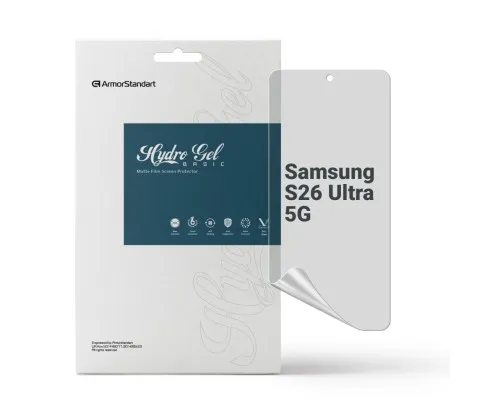 Плівка захисна Armorstandart hydrogel Matte Samsung S26 Ultra 5G (ARM88724)