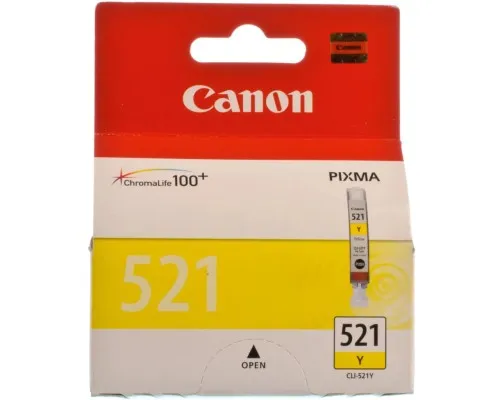 Картридж Canon CLI-521 Yellow MP540/ 630 (2936B001/2936B004)