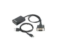 Перехідник VGA to HDMI Cablexpert (A-VGA-HDMI-01)