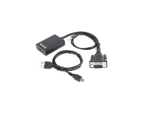 Перехідник VGA to HDMI Cablexpert (A-VGA-HDMI-01)