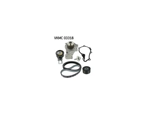 Комплект ременя ГРМ з помпой SKF VKMC 03318