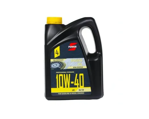 Моторна олива S-POWER STANDARD 10W40 4л (КСМ 62473)