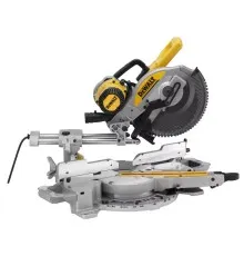 Торцювальна пила DeWALT 1675 Вт, диск 250х30 мм, 4000 об/хв, XPS, 22 кг (DWS727)