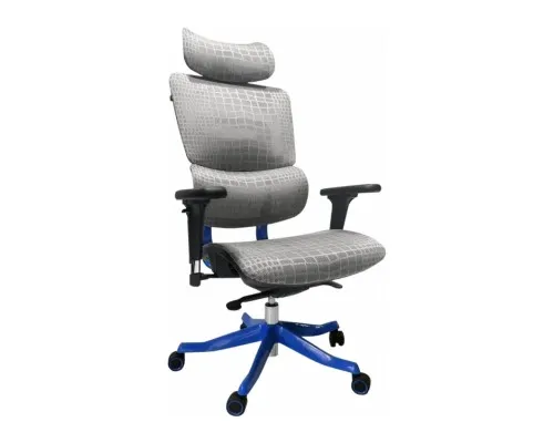 Офісне крісло GT Racer X-626 Gray/Blue