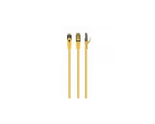 Патч-корд 15м S/FTP Cat 6A CU LSZH yellow Cablexpert (PP6A-LSZHCU-Y-15M)
