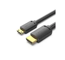 Кабель мультимедійний HDMI M to HDMI mini M 1.5m V2.0 4K60Hz VENTION (AGHBG)