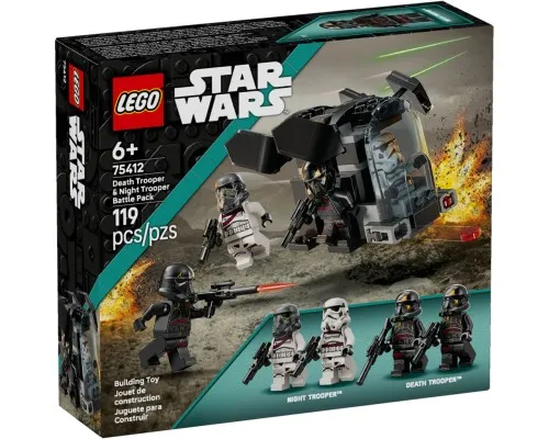 Конструктор LEGO Star Wars Бойовий набір «Боєць смерті та Нічний піхотинець» (75412-)