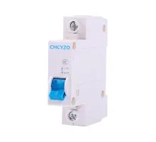 Автоматичний вимикач CHCYZO YT-RKB-1P-125A