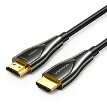 Кабель мультимедійний HDMI M to HDMI M 40.0m 4K fiber optic zinc alloy black Vention (ALSBV)
