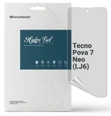 Плівка захисна Armorstandart hydrogel Matte Tecno Pova 7 Neo (LJ6) (ARM87315)