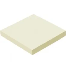 Папір для нотаток Buromax with adhesive layer 76х76мм, 100sheets, JOBMAX, yellow (BM.2312-01)