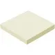 Папір для нотаток Buromax with adhesive layer 76х76мм, 100sheets, JOBMAX, yellow (BM.2312-01)