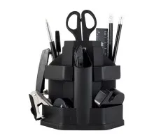 Настільний набір Buromax 16 items, black (BM.6302-01)