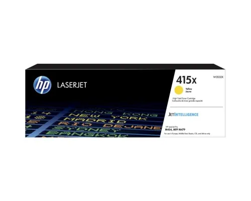 Картридж HP CLJ  415X Yellow (W2032X)