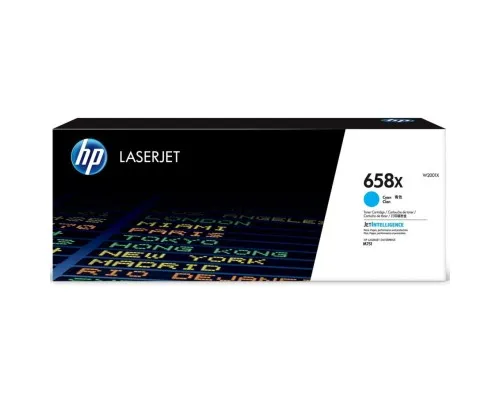 Картридж HP CLJ  658X Enterprise M751n/M751dn 28K Cyan (W2001X)