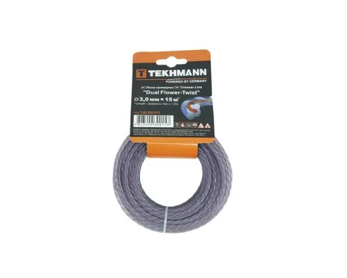 Жилка косильна Tekhmann "DUAL Flower-Twist" 3,0 мм x 15 м (T.40930015)