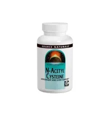 Амінокислота Source Naturals NAC (N-Ацетил-L-Цистеин) 600мг, 60 таблеток (SN0850)
