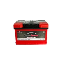 Акумулятор автомобільний CARBON 75 Ah/12V низький Euro (CRB75-00L)