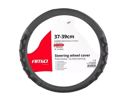Чохол на руль AMiO SWC-26-M 37-39 см (02563) (025635)