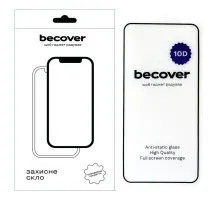 Скло захисне BeCover Xiaomi Redmi Note 12 Pro 5G 10D Black (711374)