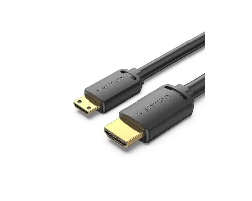 Кабель мультимедійний HDMI M to HDMI mini M 3.0m V2.0 4K60Hz VENTION (AGHBI)