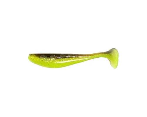 Силікон рибальський FishUP Wizzle Shad 2" 203 - Green Pumpkin/Flo Chartreuse (10шт/уп) (1862.00.32)