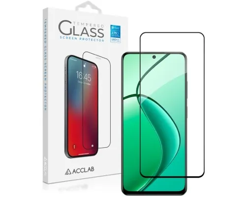Скло захисне ACCLAB Full Glue Realme 12+ Black (1283126592454)