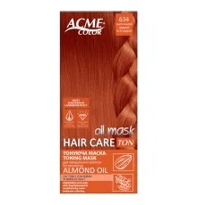 Відтінковий бальзам Acme Color Hair Care Ton Oil Mask 634 - Насичений мідний (4823115501851)