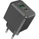 Зарядний пристрій HOCO CS14A Ocean 1xUSB-C PD20W + 1xUSB QC3.0 Black (6942007603898)