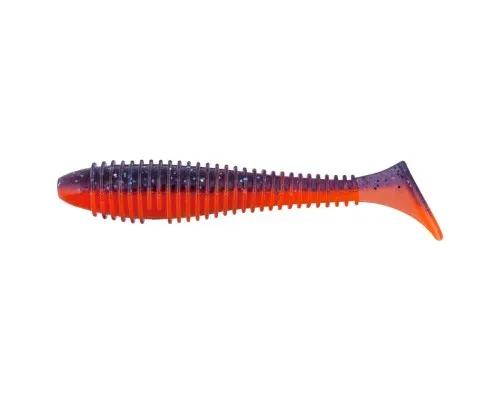 Силікон рибальський Keitech Swing Impact FAT 4.3" (6 шт/упак) ц:pal#09 violet fire (1551.08.96)