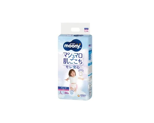 Підгузки Moony трусики для дівчаток L 9-14 кг 44 шт. (4903111206438)